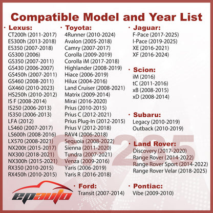 EPAuto CP285 (CF10285) Premium Cabin Air Filter includes Activated Carbon, 2 Packs 🍁 All In One Marketplace Canada