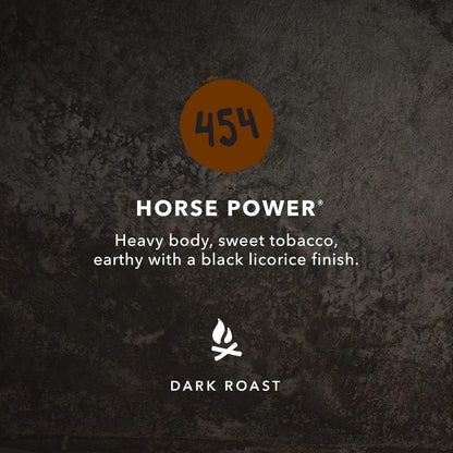 Kicking Horse Coffee – 454 Horse Power, Dark Roast, Whole Bean 100% Arabica Coffee | Dark Roast | All Organic & Fairtrade | 850 g 🍁 All In One Marketplace Canada