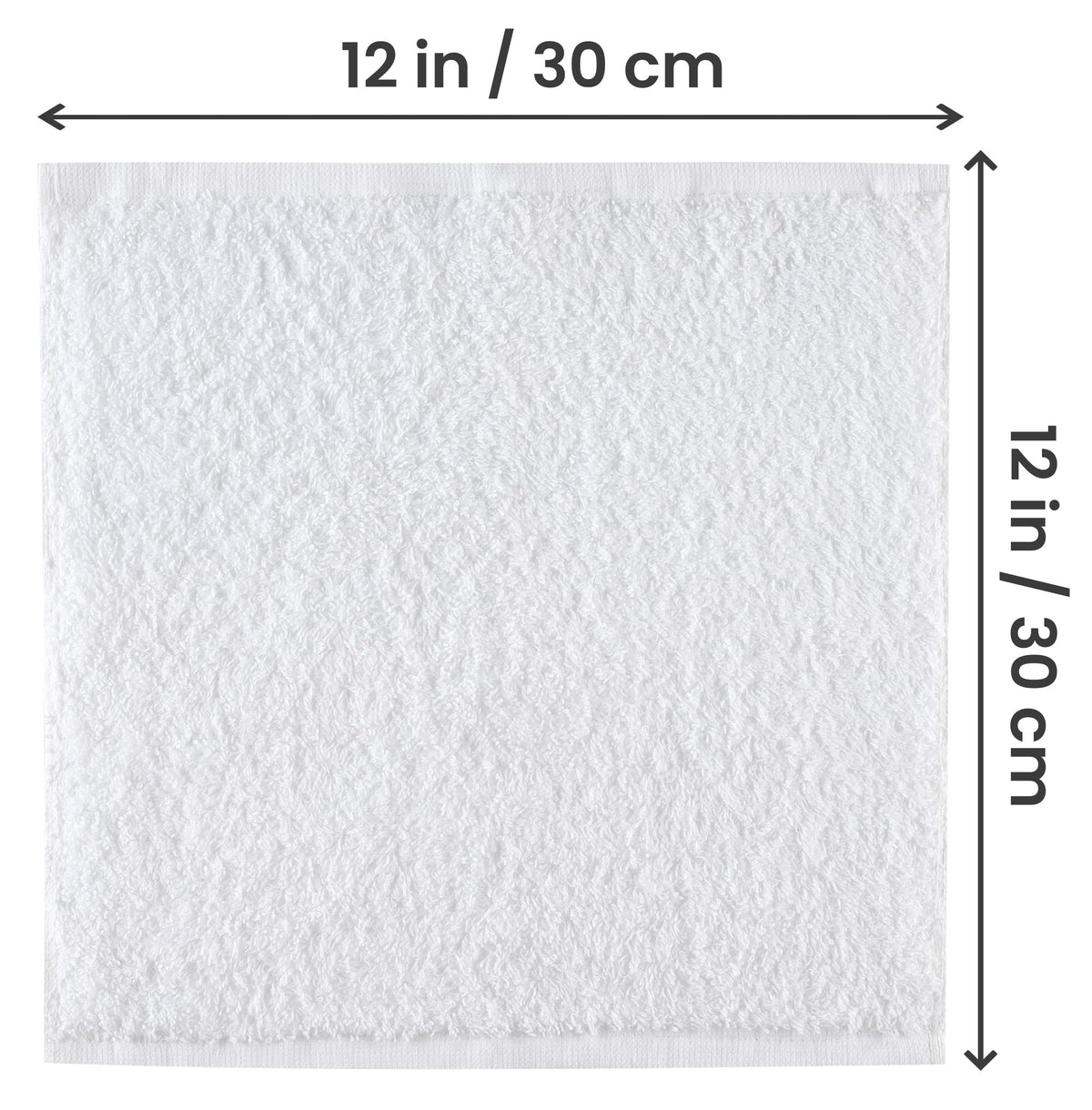 Utopia Towels - Cotton Washcloths Set - 100% Ring Spun Cotton, Premium Quality Flannel Face Cloths, Highly Absorbent and Soft Feel Fingertip Towels (24 Pack, White) 🍁 All In One Marketplace Canada