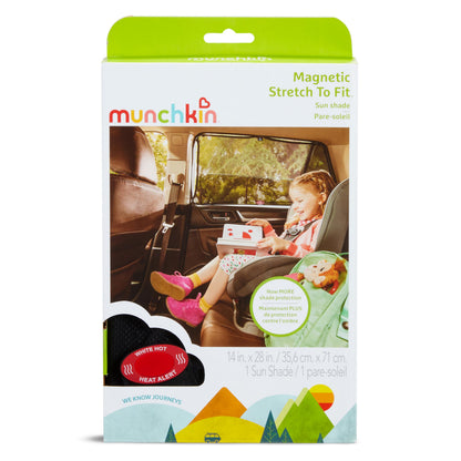 Munchkin Brica Magnetic Stretch to Fit Sun Shade, Black, 1 Pack 🍁 All In One Marketplace Canada