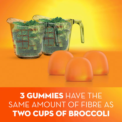 Metamucil Fibre Gummies, No Sugar Added, Daily Supplement, Prebiotic Plant-Based Fibre Blend, Orange Flavour, 72 Gummies 🍁 All In One Marketplace Canada