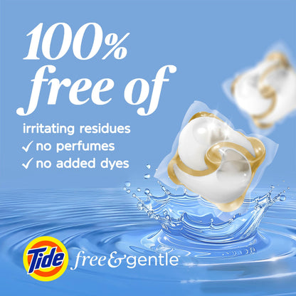 Tide PODS Free & Gentle Laundry Detergent Soap Pacs, 112 Count 🍁 All In One Marketplace Canada