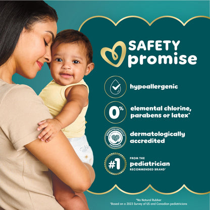 Pampers Swaddlers Diapers, Size 3, Absorbent, Keeps Baby Dry and Comfortable, Skin Safe Disposable Baby Diaper, 1 Pack (Count of 132) 🍁 All In One Marketplace Canada