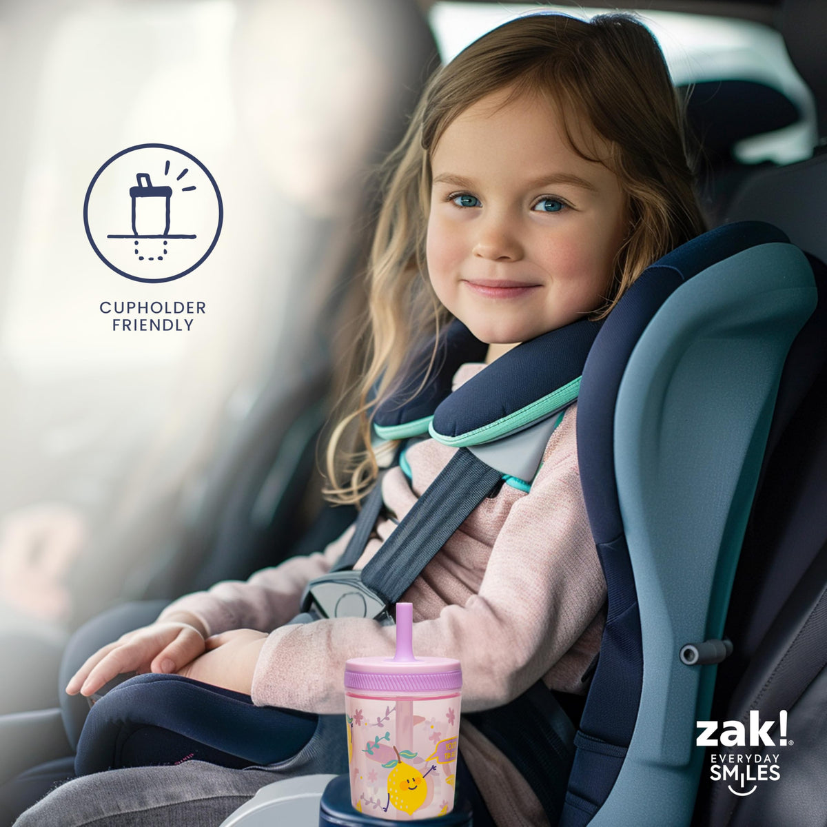 Zak Designs Kelso 15 oz Tumbler Set, (Dino Camo) Non-BPA Leak-Proof Screw-On Lid with Straw Made of Durable Plastic and Silicone, Perfect Toddler Cup Bundle for Kids (2pc Set) 🍁 All In One Marketplace Canada