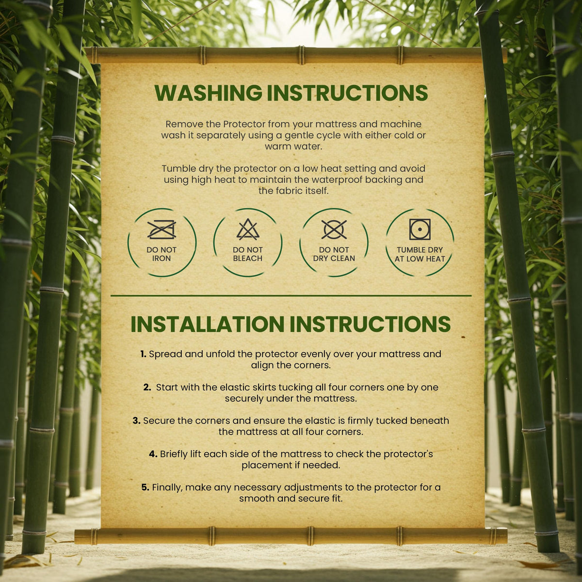 Utopia Bedding Waterproof Mattress Protector Twin Size, Bamboo Viscose Mattress Cover 200 GSM, Fits 15 Inches Deep, Breathable, Fitted Style with Stretchable Pockets 🍁 All In One Marketplace Canada