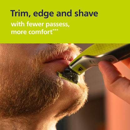 Philips OneBlade 360 Replacement Blade, for OneBlade Electric Shaver and Trimmer, Durable Stainless Steel, Trim, Edge and Shave, Model QP410/50 🍁 All In One Marketplace Canada
