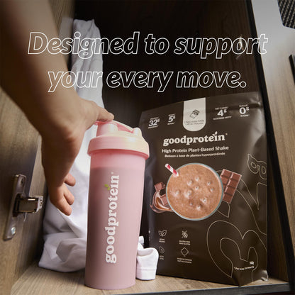 Good Protein – 32g Protein, Vegan High Protein Powder, 100% Natural, Non-GMO, Dairy-free, Gluten & Soy Free and No Added Sugar. Plant-Based Protein Shake (Chocolate Milk, 940 g) 🍁 All In One Marketplace Canada