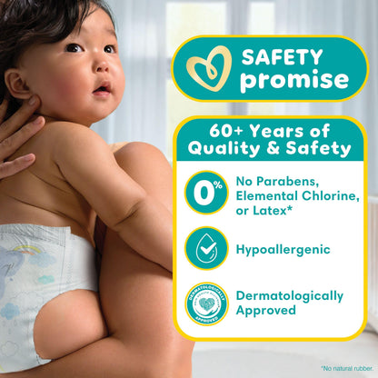 Pampers Swaddlers Diapers, Size 4 (15-34 lbs), 150 Count, Absorbent, Keeps Baby Dry and Comfortable, Skin Safe Disposable Baby Diaper 🍁 All In One Marketplace Canada