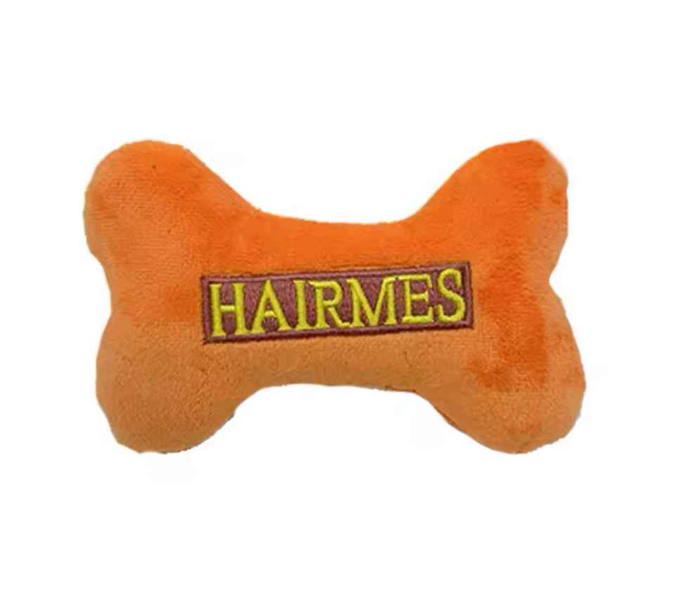 Hairmes Bone Plush Toy – Luxury Plush Dog Toy
