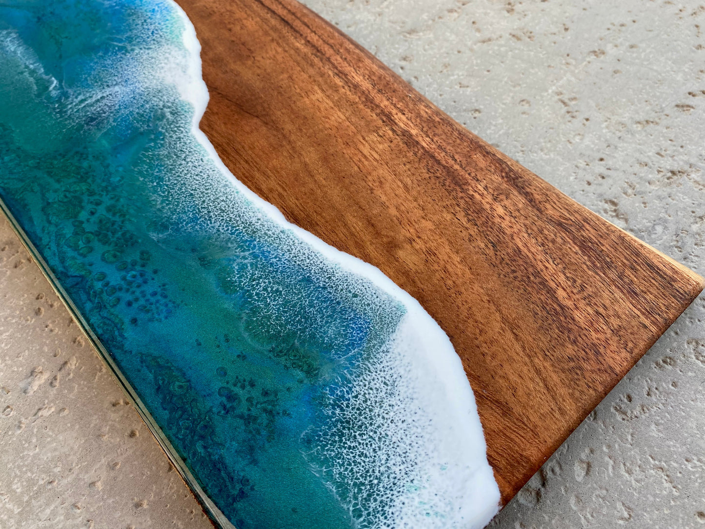 Rustic Wood Serving Board - AURABAGS SHOP