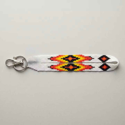 Silver Native American Style Wrist Lanyard