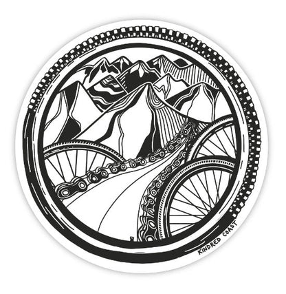 BIKE WORLD Eco Vinyl Stickers