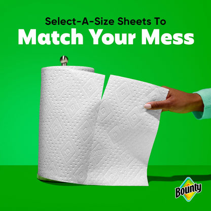 Bounty Paper Towels Select-A-Size White, 12 Double Rolls = 24 Regular Rolls 🍁 All In One Marketplace Canada