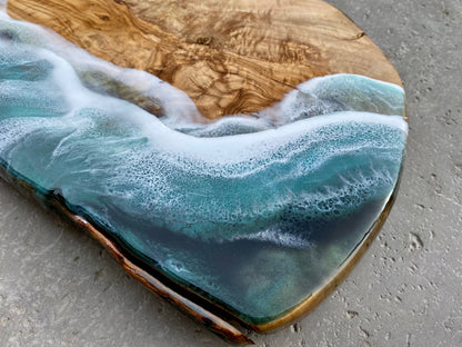 Olive Wood Charcuterie Board - AURABAGS SHOP