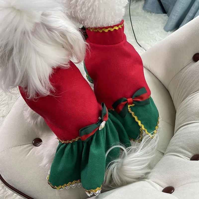 Noel Noel Christmas Dog Outfit | Holiday Shirt or Dress