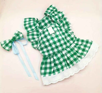 Pawrock Dress – Dog Dress with Bow