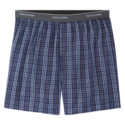 Fruit of the Loom mens Comfort Casual Boxer Shorts, Blues, X-Large US 🍁 All In One Marketplace Canada