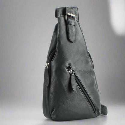 Premium Handcrafted Leather Sling Bag | Backpack | Crossbody Messenger Bag