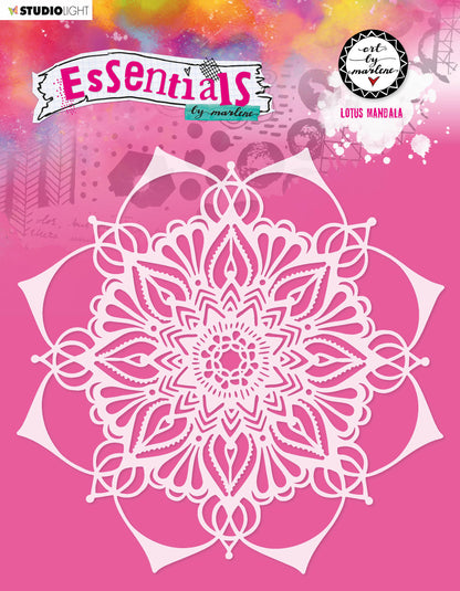 ABM Mask Lotus Mandala Essentials 200x200x1mm 1 PC nr.72