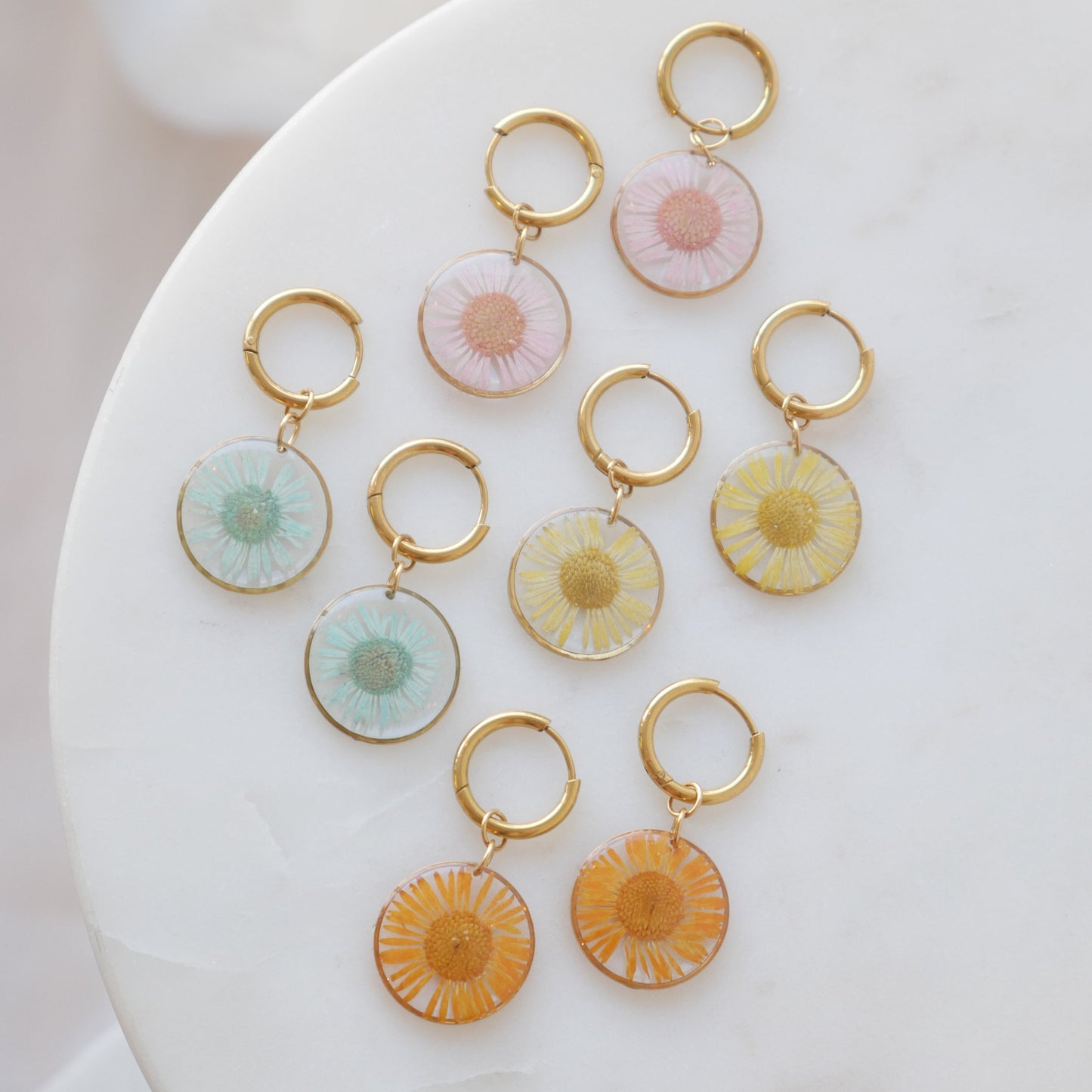 Boucles d'oreilles Thalia - rond