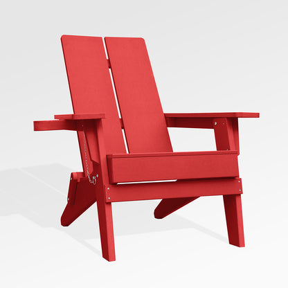 Modern 2-Panel Folding Adirondack Chair