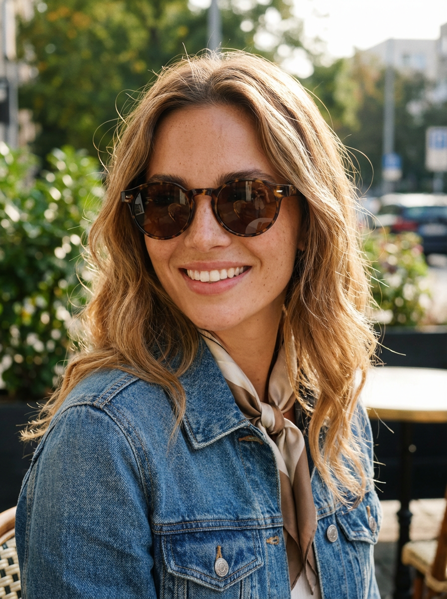 Brody – Round Keyhole Bridge Sunglasses | Bolero Eyewear