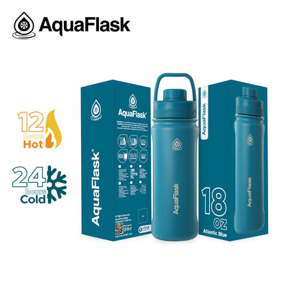 AquaFlask Original Vakuumisolierte Wasserflaschen 530ml (18oz)