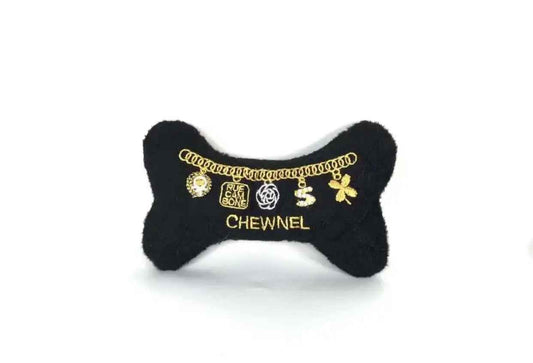 Chewnel Bone Toy – Plush Dog Toy