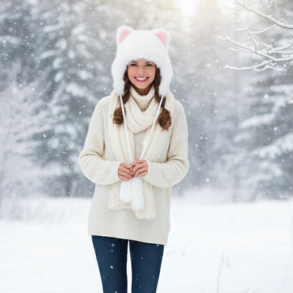 Soft Plush Hat(Wolf)