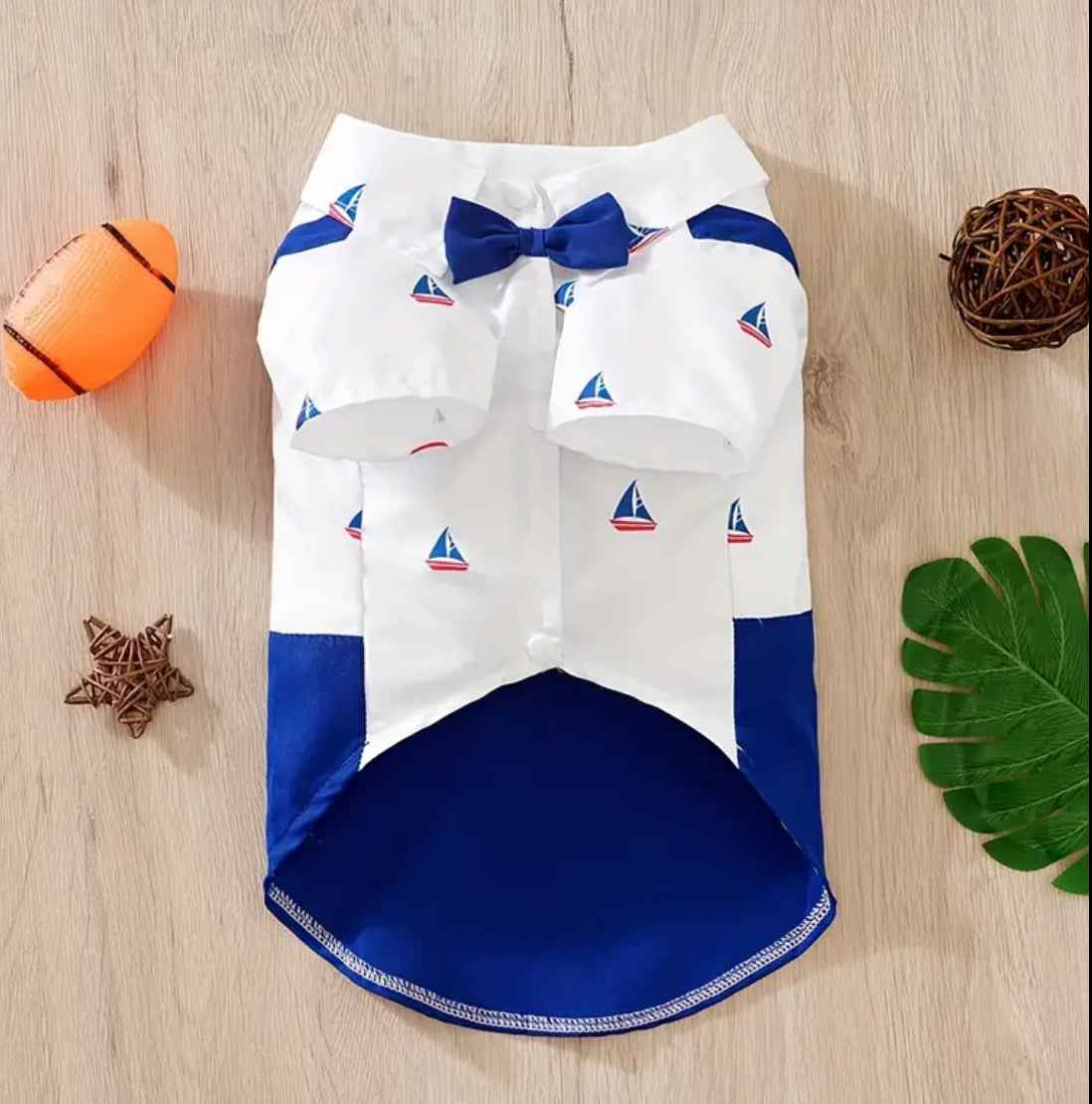 Sailor Dog Shirt | Casual Dog Shirt