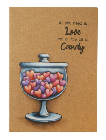 BL Clear Stamp Candy Jar By Laurens 105x74x3mm 1 PC nr.351