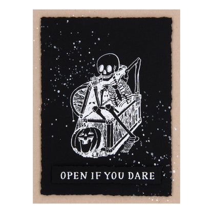 Open if You Dare Press Plates from the Betterpress Halloween Collection