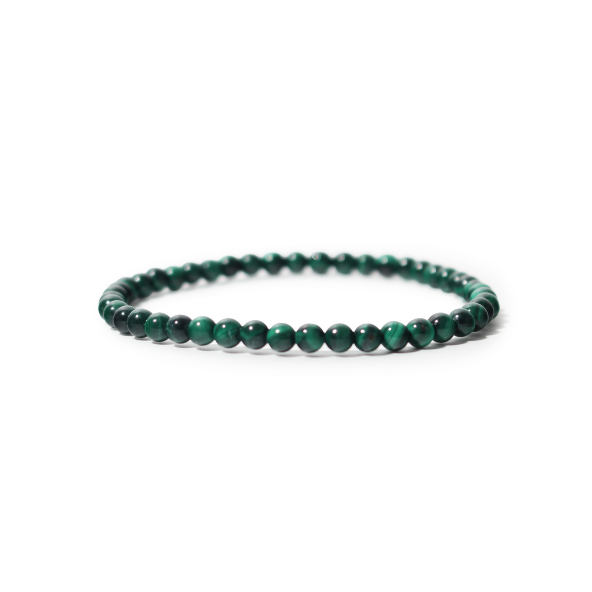 Malachite Bead Bracelet