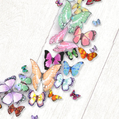 Die Cut Decoupage - A Kaleidoscope of Butterflies (2 Pack)