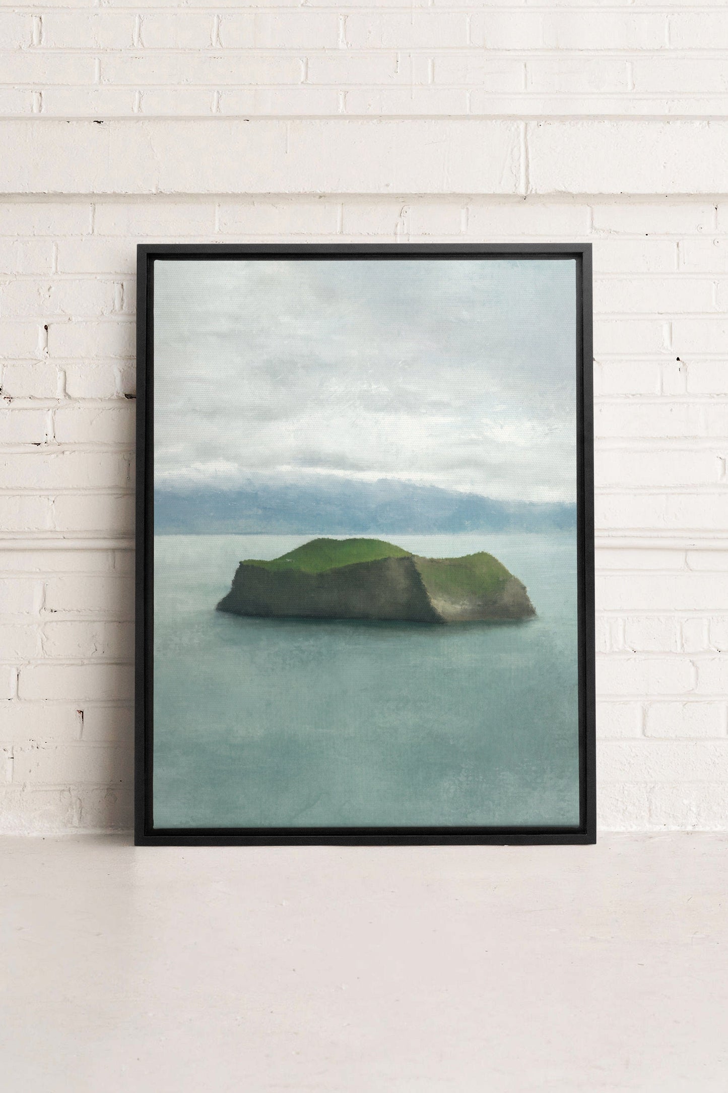 Balance, Oeuvre sur toile étirée