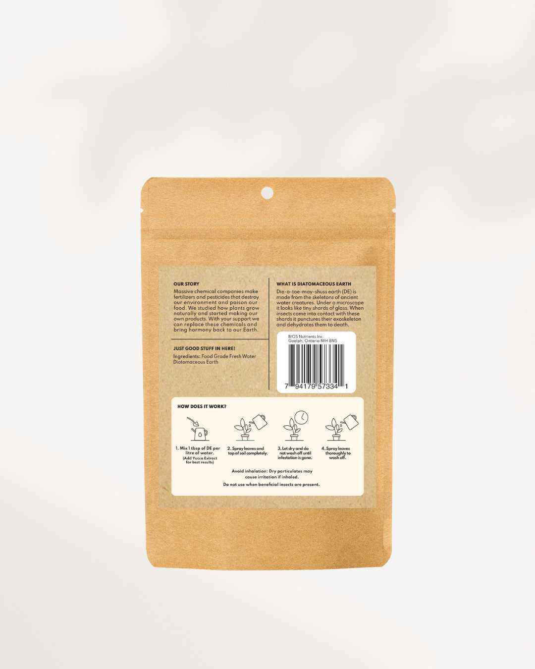 Bios Diatomaceous Earth - Ultimate Pesticide 🦟