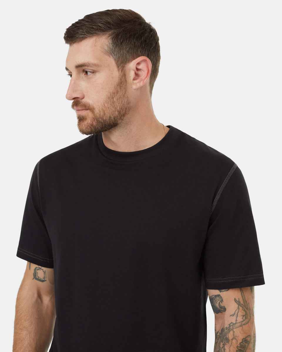 Contrast Thread Relaxed T-Shirt