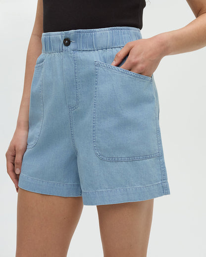 Denim Cascades Short