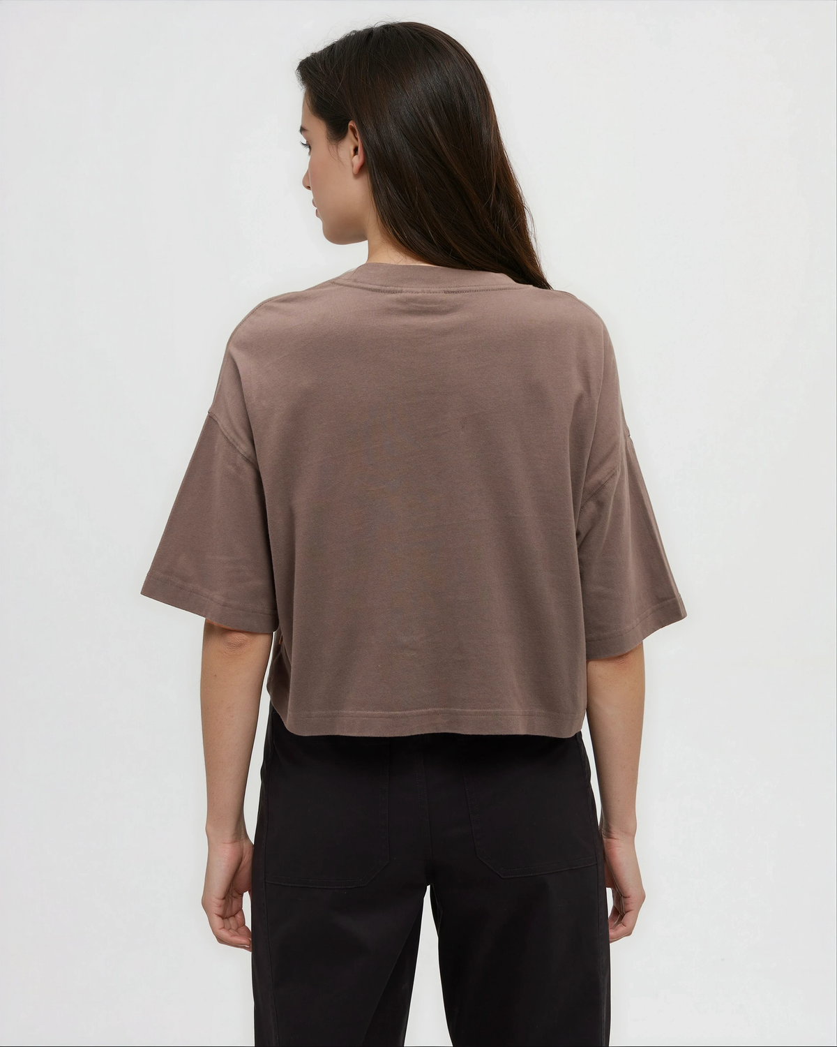 Parks Landscape Oversized Crop T-Shirt
