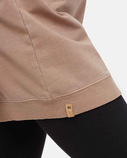 Oversized French Terry Hoodie Dress