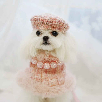 Missy Baby Tweed Dog Set | Classic Coordinated Dog Outfit