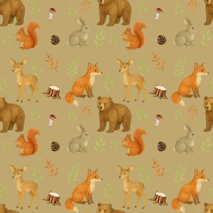 Couverture minky copain des bois 🦊 géante