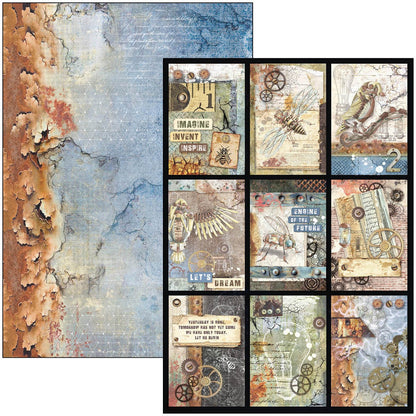 Ciao Bella Engine Of The Future Creative Pad A4 9/Pkg