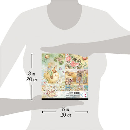 Ciao Bella The Little Prince Paper Pad 8"x8" 12/Pkg