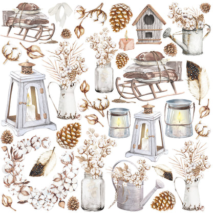 Cozy Moments Pad 8x8 12/Pkg