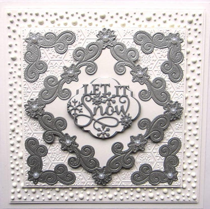 Festive Collection Snowflake Flourish & Corner