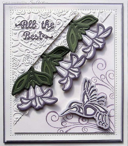 Creative Expressions Dies by Sue Wilson Triple Layer Collection Fuchsia