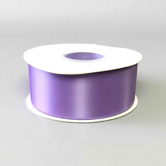 Satin Ribbon Double Face-Lavender#463 -3.8 cm Wide