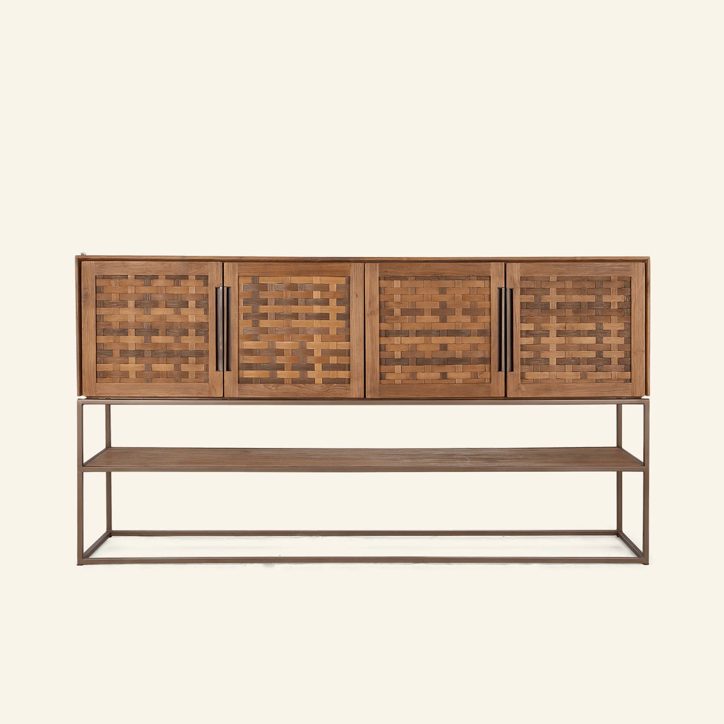 Karma Pure High Sideboard with 4 Doors and 1 Open Shelf | dBodhi