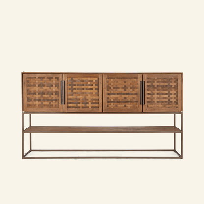 Karma Pure High Sideboard with 4 Doors and 1 Open Shelf | dBodhi
